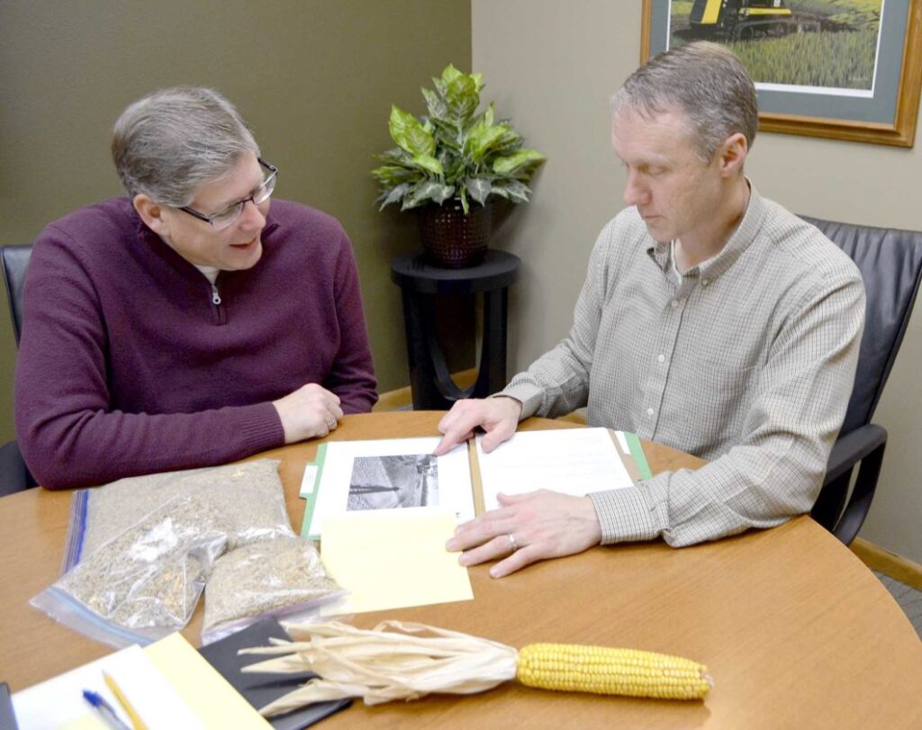 Mark Thompson and Brent Larson - SFM Farm Managers